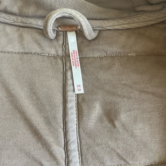 Free People Dolman Quilted Knot Jacket in Champagne Diamonds XS - Picture 6 of 7